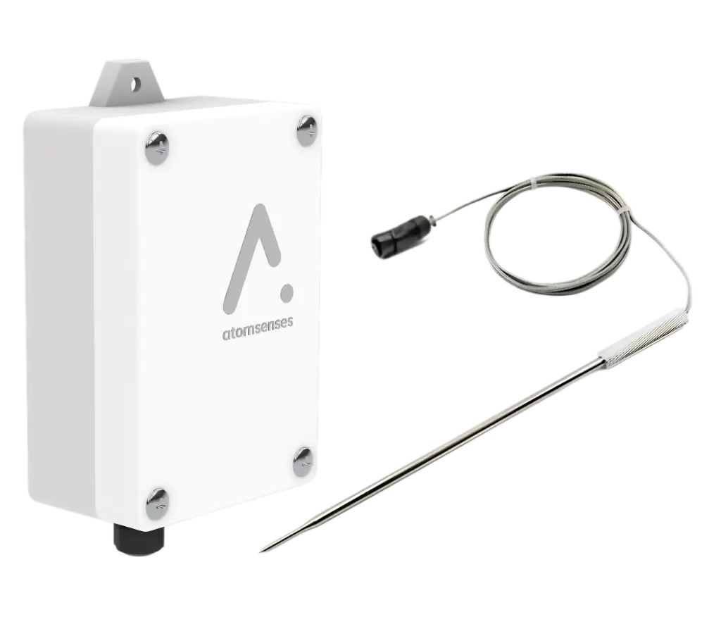 [AM-PT1000]LoRawan food grade Temperature Sensor (AS923_1)