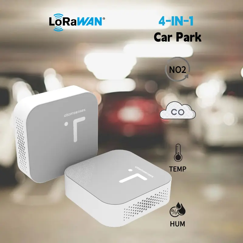 [AS-202]Atomsenses 4-IN-1 Car Park IAQ Sensor (AS923_1)