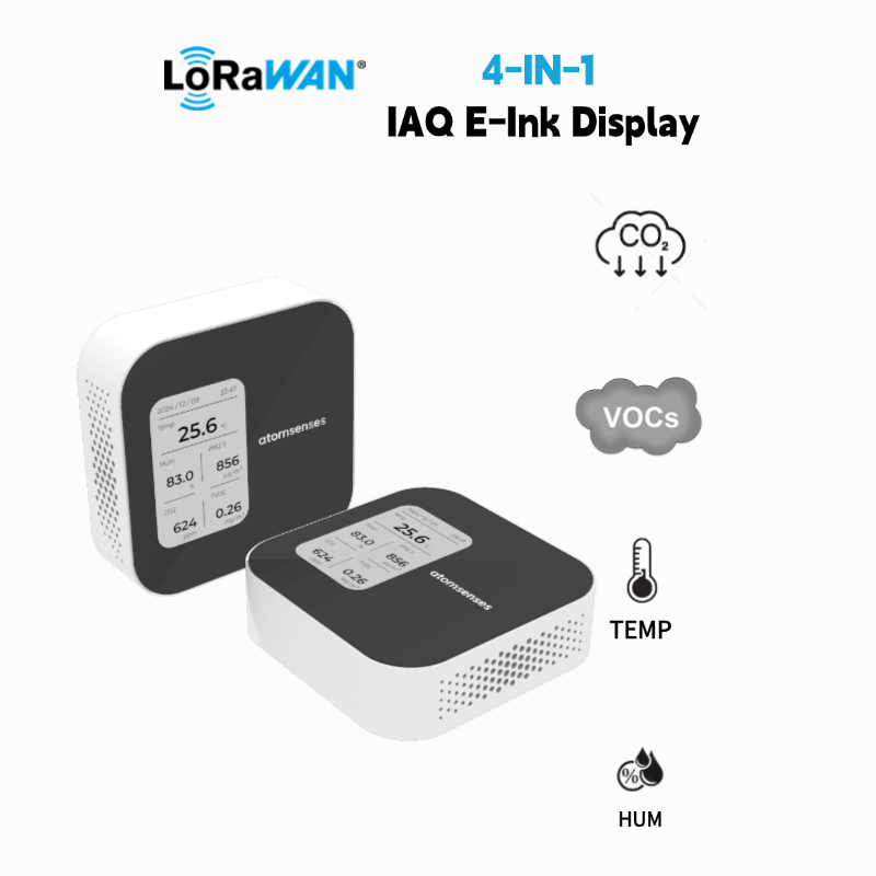 [AS-203E]Atomsenses 4-IN-1 Smart Workplace IAQ Sensor (AS923_1)