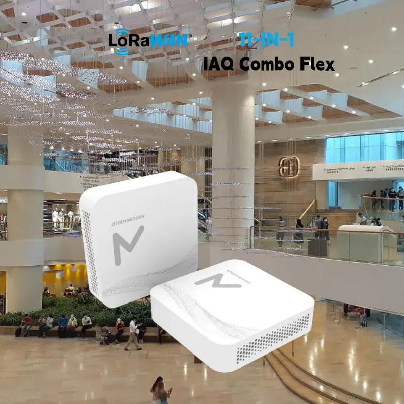 [ES-108]Atomsenses 10-IN-1 Advanced Indoor Air Quality Sensor (AS923_1)