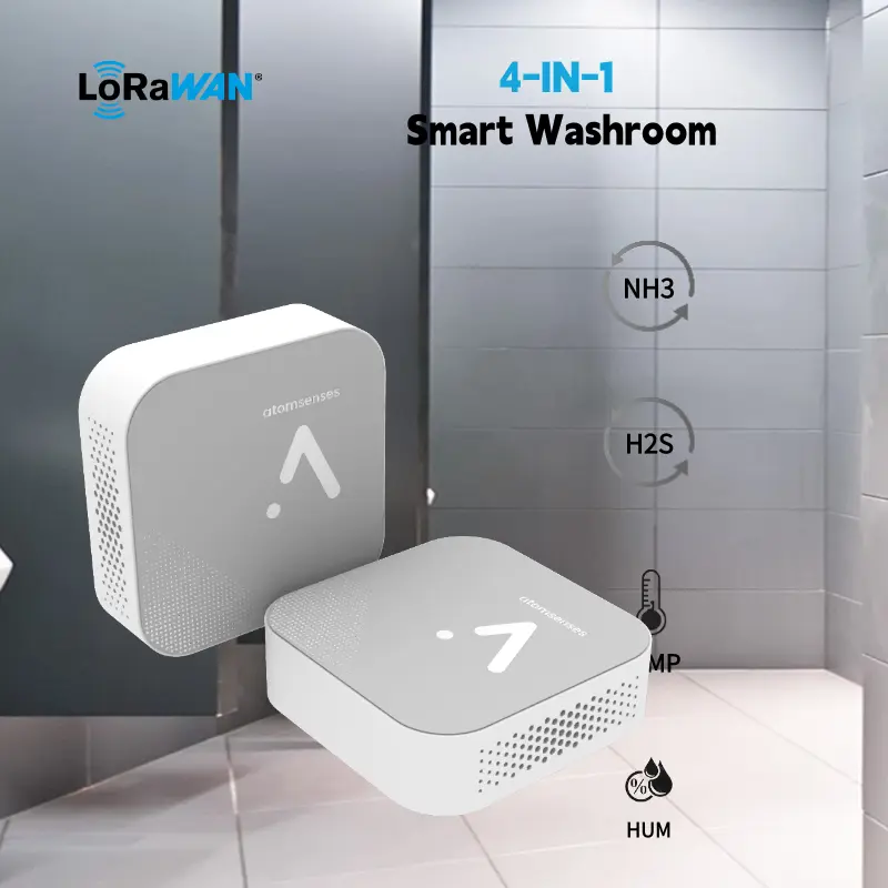 [ES-204]Atomsenses 5-IN-1 Toilet Plus IAQ Sensor (AS923_1)